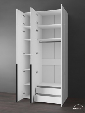 Шкаф с антресолью Linnea MHR-3A-2 2450х1200х510 (Белый-М 11.1.2) в Ханты-Мансийске - hanty-mansiysk.ok-mebel.com | фото 5