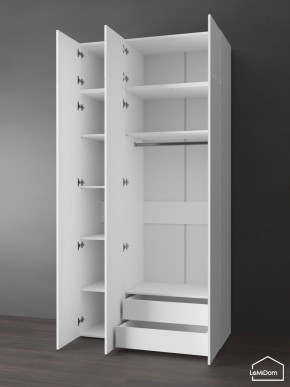 Шкаф с антресолью Linnea MHR-3POA-2 2450х1200х510 (Белый-М 11.1.1) в Ханты-Мансийске - hanty-mansiysk.ok-mebel.com | фото 5