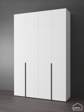 Шкаф с антресолью Linnea MHR-4A-2 2450х1600х510 (Белый-М 11.1.2) в Ханты-Мансийске - hanty-mansiysk.ok-mebel.com | фото