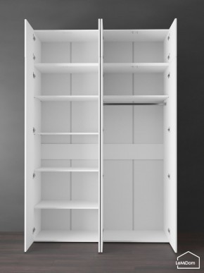 Шкаф с антресолью Linnea MHR-4POA-1 2450х1600х510 (Белый-М 11.1.2) в Ханты-Мансийске - hanty-mansiysk.ok-mebel.com | фото 4
