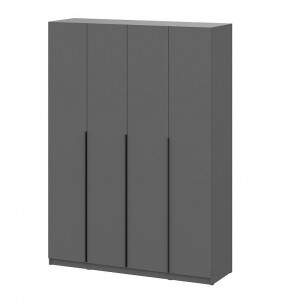 Шкаф ШК-5 (1600) Графит серый в Ханты-Мансийске - hanty-mansiysk.ok-mebel.com | фото 4