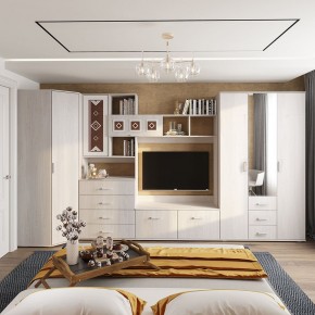 Шкаф угловой Белла (Ясень белый) в Ханты-Мансийске - hanty-mansiysk.ok-mebel.com | фото 3