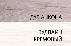 Шкаф угловой с полками 97х97, OLIVIA, цвет вудлайн крем/дуб анкона в Ханты-Мансийске - hanty-mansiysk.ok-mebel.com | фото 4