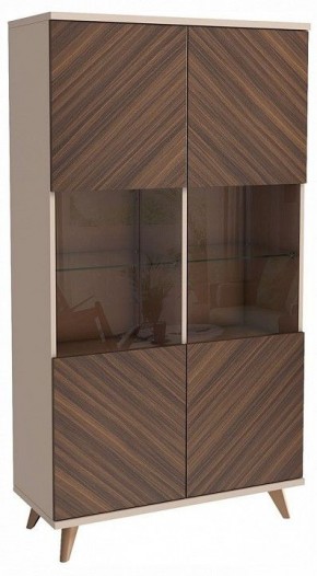 Шкаф-витрина Хармони 468.06 в Ханты-Мансийске - hanty-mansiysk.ok-mebel.com | фото