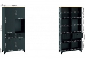 Шкаф-витрина Ника в Ханты-Мансийске - hanty-mansiysk.ok-mebel.com | фото 3