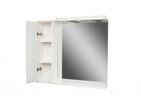 Шкаф-зеркало Cube 65 Эл. ЛЕВЫЙ Домино (DC5006HZ) в Ханты-Мансийске - hanty-mansiysk.ok-mebel.com | фото 3