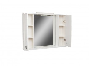 Шкаф-зеркало Cube 90 Эл. Домино (DC5012HZ) в Ханты-Мансийске - hanty-mansiysk.ok-mebel.com | фото 3