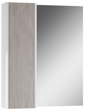 Шкаф-зеркало Uno 60 Дуб серый левый/правый Домино (DU1503HZ) в Ханты-Мансийске - hanty-mansiysk.ok-mebel.com | фото 2