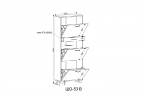 ШО-53 В тумба для обуви в Ханты-Мансийске - hanty-mansiysk.ok-mebel.com | фото 3