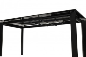Стол CORNER 120 HIGH GLOSS STATUARIO керамика, стекло/ черный каркас, ®DISAUR в Ханты-Мансийске - hanty-mansiysk.ok-mebel.com | фото 9