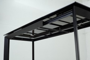 Стол CREMONA 140 KL-99 Белый мрамор матовый, итальянская керамика / черный каркас, ®DISAUR в Ханты-Мансийске - hanty-mansiysk.ok-mebel.com | фото 13