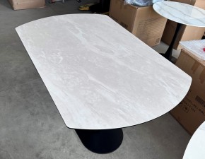 Стол KAI 140 TL-109 поворотная система раскладки, испанская керамика / Темно-серый / Черный, ®DISAUR в Ханты-Мансийске - hanty-mansiysk.ok-mebel.com | фото 7