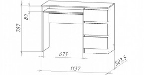 НИЦЦА-11 Стол компьютерный (НЦ.11) в Ханты-Мансийске - hanty-mansiysk.ok-mebel.com | фото 3