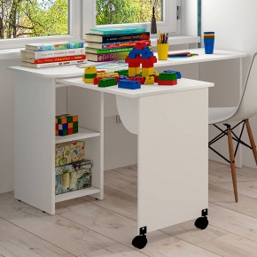 Стол письменный ПС-03 (белый) в Ханты-Мансийске - hanty-mansiysk.ok-mebel.com | фото 4