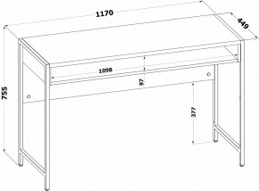 Стол письменный СПМ-401 в Ханты-Мансийске - hanty-mansiysk.ok-mebel.com | фото 3