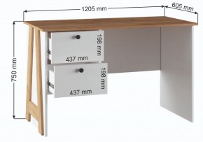 Стол письменный Теодора в Ханты-Мансийске - hanty-mansiysk.ok-mebel.com | фото 4