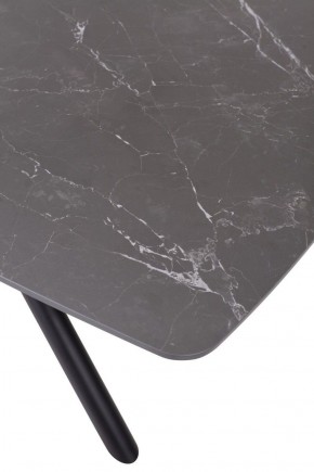 Стол RIVOLI 140 MATT BLACK MARBLE SOLID CERAMIC / BLACK, ®DISAUR в Ханты-Мансийске - hanty-mansiysk.ok-mebel.com | фото 10