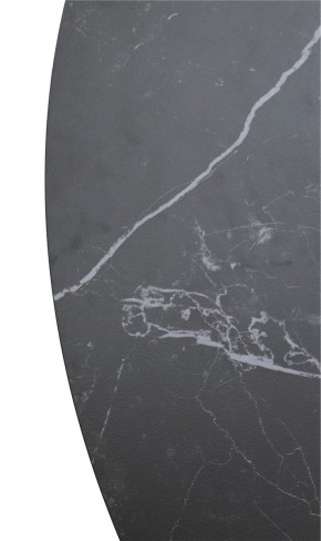 Стол TERNI 120 MATT BLACK MARBLE SOLID CERAMIC Черный мрамор матовый, керамика /Черн.каркас, ®DISAUR в Ханты-Мансийске - hanty-mansiysk.ok-mebel.com | фото 9