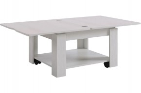 Стол журнальный Адам-1 (белый рамух) в Ханты-Мансийске - hanty-mansiysk.ok-mebel.com | фото 4