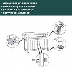 Столик для барбекю 207 Л (Unity XL 207L) в Ханты-Мансийске - hanty-mansiysk.ok-mebel.com | фото 8