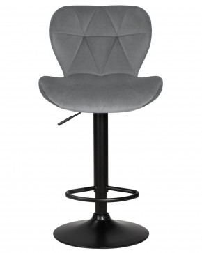 Стул барный DOBRIN BARNY BLACK, серый велюр (MJ9-75) в Ханты-Мансийске - hanty-mansiysk.ok-mebel.com | фото 6