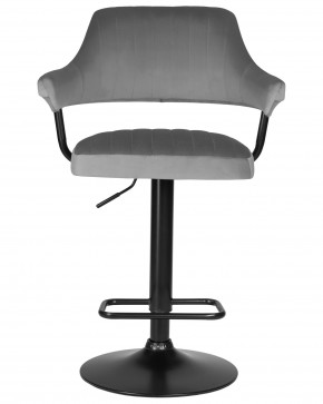 Стул барный DOBRIN CHARLY BLACK, серый велюр (MJ9-75) в Ханты-Мансийске - hanty-mansiysk.ok-mebel.com | фото 6