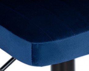Стул барный DOBRIN CHARLY BLACK, синий велюр (MJ9-117) в Ханты-Мансийске - hanty-mansiysk.ok-mebel.com | фото 8