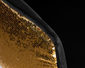 Стул барный DOBRIN DARCY GOLD SHINY, черный велюр с золотыми пайетками в Ханты-Мансийске - hanty-mansiysk.ok-mebel.com | фото 8
