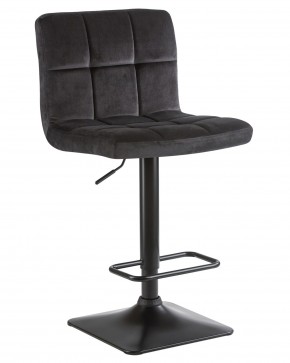 Стул барный DOBRIN DOMINIC, черный велюр (MJ9-101) в Ханты-Мансийске - hanty-mansiysk.ok-mebel.com | фото