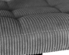 Стул барный DOBRIN KRUGER ARM BLACK, серый вельвет (LAR-E2041-25) в Ханты-Мансийске - hanty-mansiysk.ok-mebel.com | фото 8