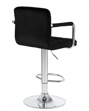 Стул барный DOBRIN KRUGER ARM, черный велюр (MJ9-101) в Ханты-Мансийске - hanty-mansiysk.ok-mebel.com | фото 4