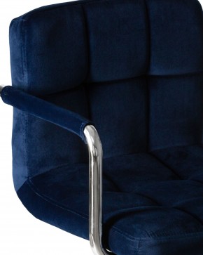 Стул барный DOBRIN KRUGER ARM, синий велюр (MJ9-117) в Ханты-Мансийске - hanty-mansiysk.ok-mebel.com | фото 7
