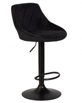 Стул барный DOBRIN LOGAN BLACK, черный велюр (MJ9-101) в Ханты-Мансийске - hanty-mansiysk.ok-mebel.com | фото 2