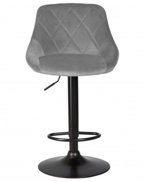 Стул барный DOBRIN LOGAN BLACK, серый велюр (MJ9-75) в Ханты-Мансийске - hanty-mansiysk.ok-mebel.com | фото 6