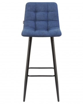 Стул барный DOBRIN NICOLE, черные матовые ножки, синяя ткань (UF860-14B) в Ханты-Мансийске - hanty-mansiysk.ok-mebel.com | фото 6