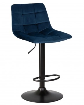Стул барный DOBRIN TAILOR BLACK, синий велюр (MJ9-117) в Ханты-Мансийске - hanty-mansiysk.ok-mebel.com | фото 2