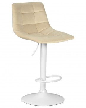 Стул барный DOBRIN TAILOR WHITE, бежевый велюр (MJ9-10) в Ханты-Мансийске - hanty-mansiysk.ok-mebel.com | фото 2