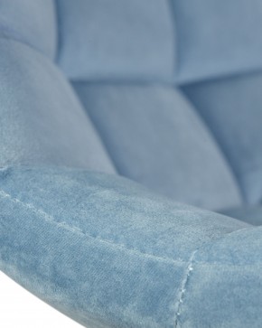 Стул барный DOBRIN TAILOR WHITE, пудрово-голубой велюр (MJ9-74) в Ханты-Мансийске - hanty-mansiysk.ok-mebel.com | фото 8