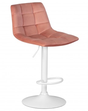 Стул барный DOBRIN TAILOR WHITE, пудрово-розовый велюр (MJ9-32) в Ханты-Мансийске - hanty-mansiysk.ok-mebel.com | фото 2