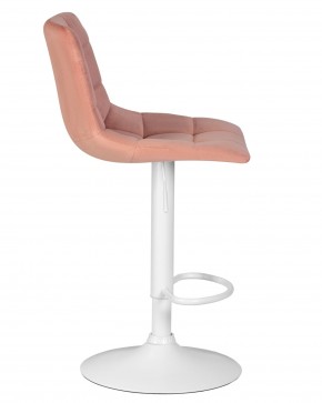 Стул барный DOBRIN TAILOR WHITE, пудрово-розовый велюр (MJ9-32) в Ханты-Мансийске - hanty-mansiysk.ok-mebel.com | фото 3