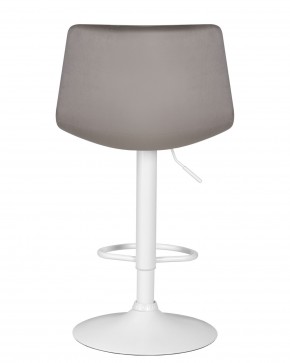 Стул барный DOBRIN TAILOR WHITE, серый велюр (MJ9-75) в Ханты-Мансийске - hanty-mansiysk.ok-mebel.com | фото 5