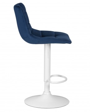 Стул барный DOBRIN TAILOR WHITE, синий велюр (MJ9-117) в Ханты-Мансийске - hanty-mansiysk.ok-mebel.com | фото 3
