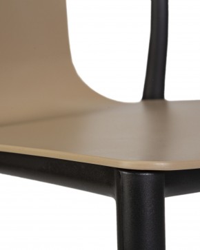 Стул обеденный DOBRIN ADAM, черный/бежевый в Ханты-Мансийске - hanty-mansiysk.ok-mebel.com | фото 10