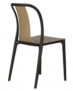 Стул обеденный DOBRIN ADAM, черный/бежевый в Ханты-Мансийске - hanty-mansiysk.ok-mebel.com | фото 4