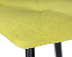 Стул обеденный DOBRIN CHILLY ROMBO, Лайм Simple 14, основание черное в Ханты-Мансийске - hanty-mansiysk.ok-mebel.com | фото 7