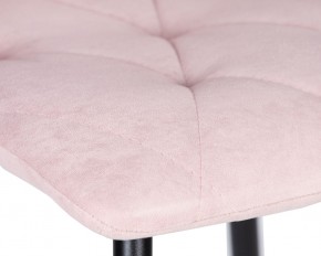 Стул обеденный DOBRIN CHILLY ROMBO, Розовый Simple 03, основание черное в Ханты-Мансийске - hanty-mansiysk.ok-mebel.com | фото 7