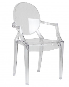 Стул обеденный DOBRIN LOUIS GHOST, цвет прозрачный в Ханты-Мансийске - hanty-mansiysk.ok-mebel.com | фото