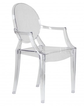 Стул обеденный DOBRIN LOUIS GHOST, цвет прозрачный в Ханты-Мансийске - hanty-mansiysk.ok-mebel.com | фото 2