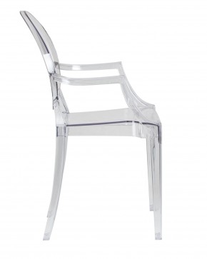 Стул обеденный DOBRIN LOUIS GHOST, цвет прозрачный в Ханты-Мансийске - hanty-mansiysk.ok-mebel.com | фото 3