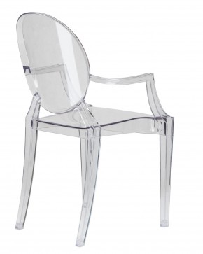 Стул обеденный DOBRIN LOUIS GHOST, цвет прозрачный в Ханты-Мансийске - hanty-mansiysk.ok-mebel.com | фото 4